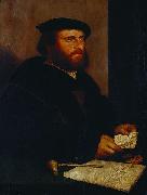 Hans holbein the younger Portrait of a Man oil on canvas